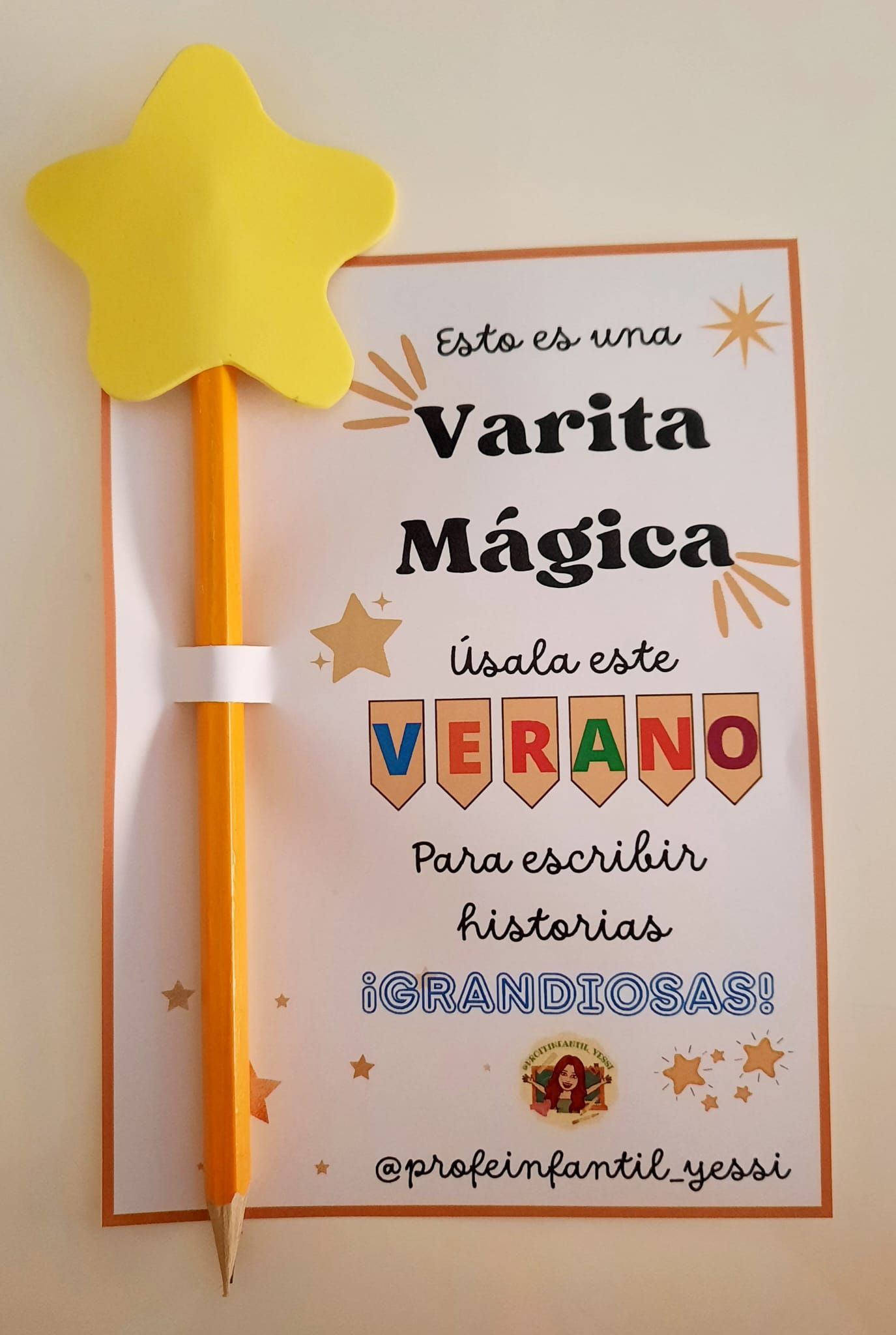 Regalo para Inicio de Clases Varita Mágica