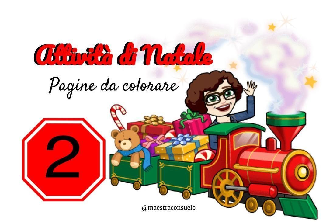 pagine da colorare di natale di thomas