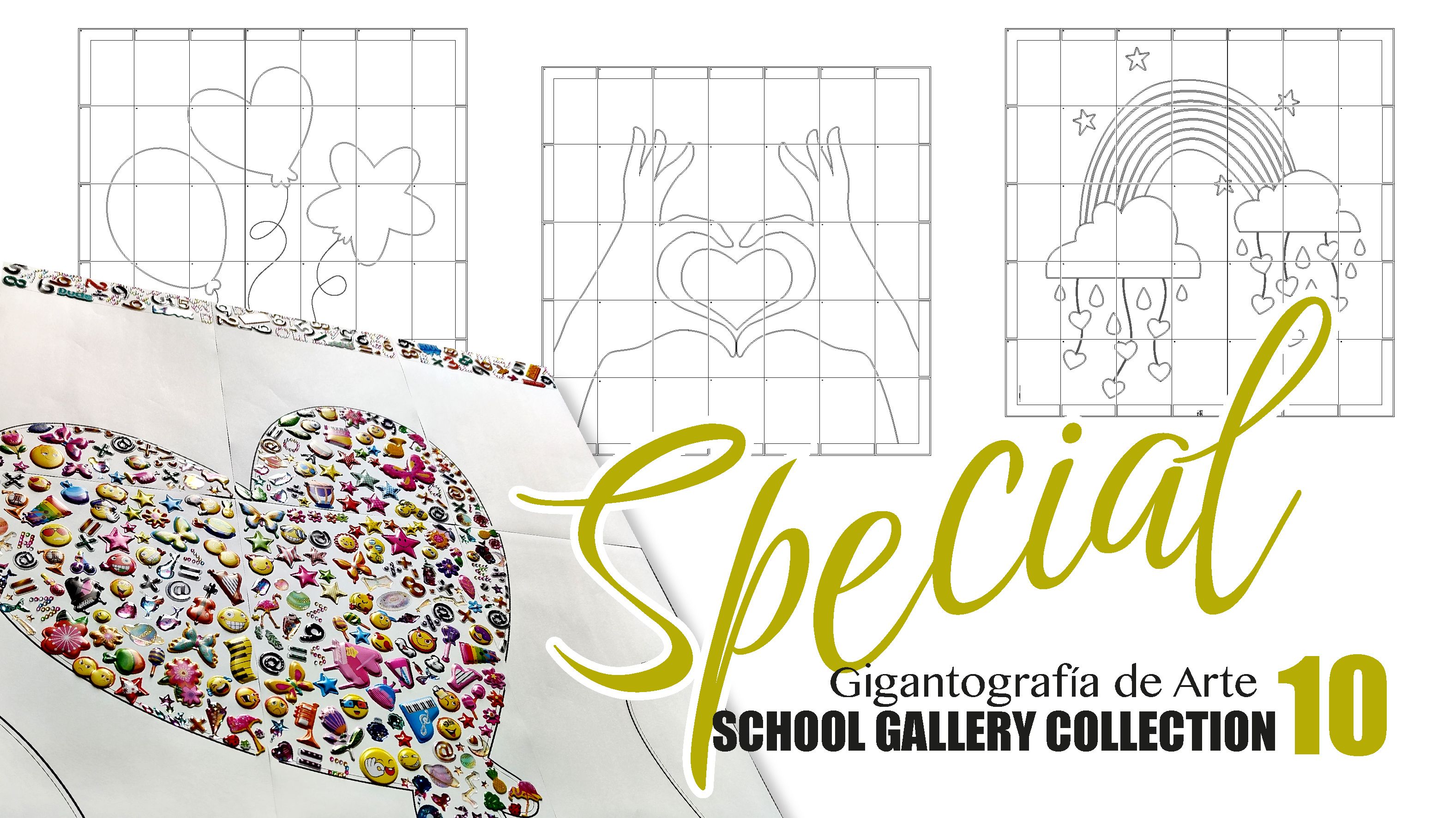 10. SPECIAL 🎈🤟🏻🌈 Gigantografías de Arte SCHOOL GALLERY COLLECTION –