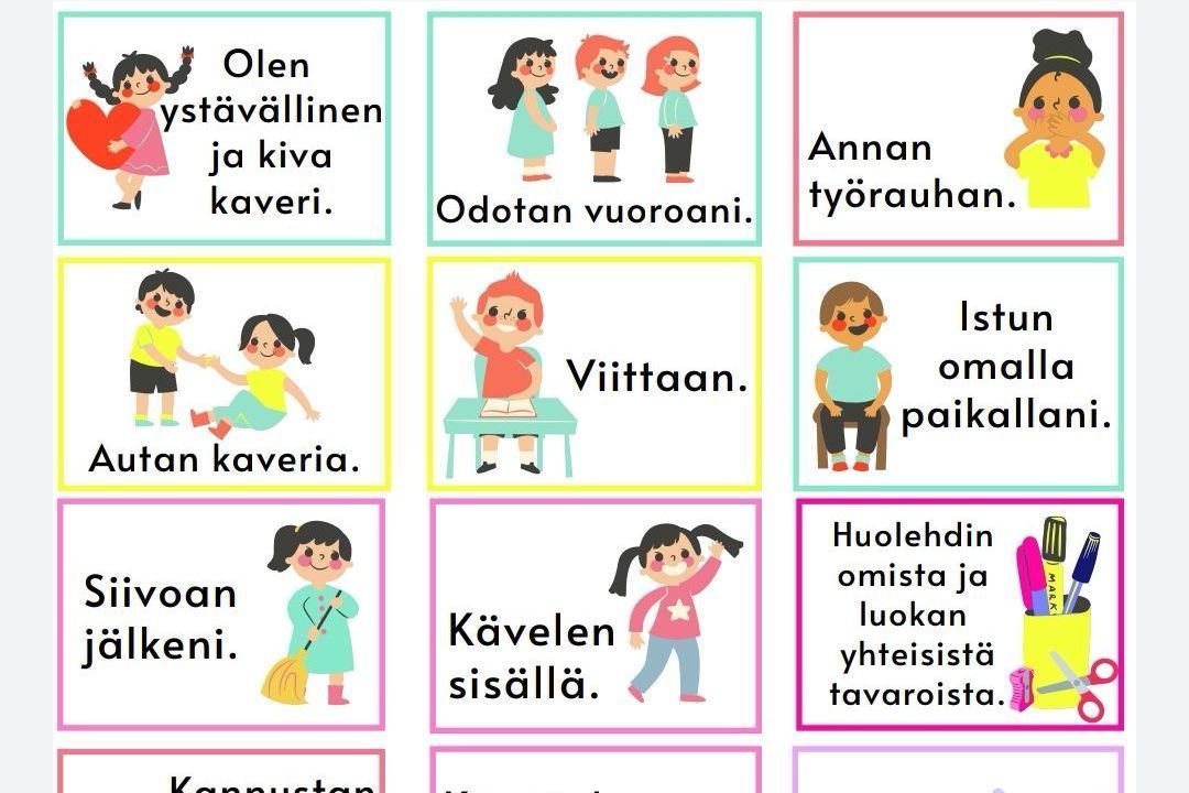 Kuvatukiohjeita koulun arkeen – 