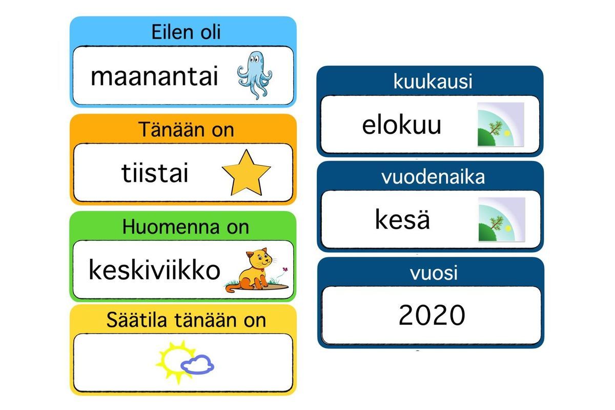 Seinäkalenteri luokkaasi – 