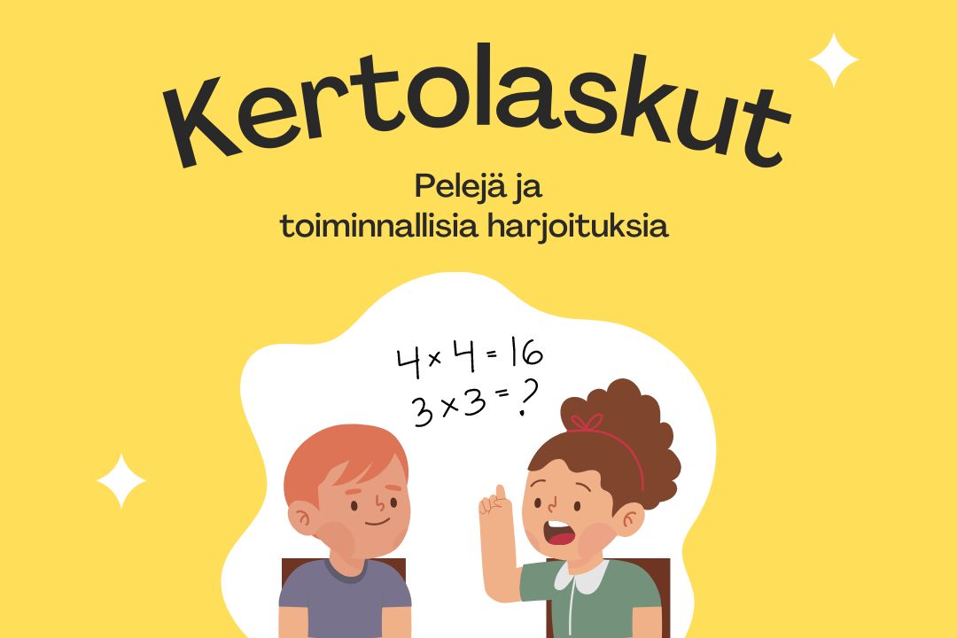 Kertotauluharjoittelua – 