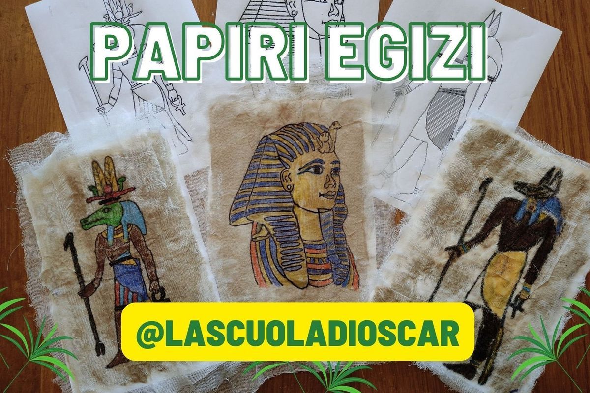 COME FARE UN PAPIRO EGIZIO. –