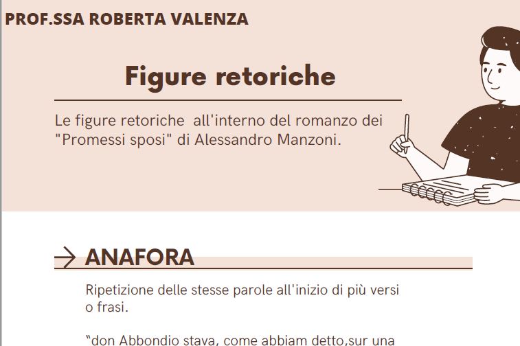 Figure Retoriche Promessi Sposi Capitolo 1 Figure retoriche dei Promessi Sposi