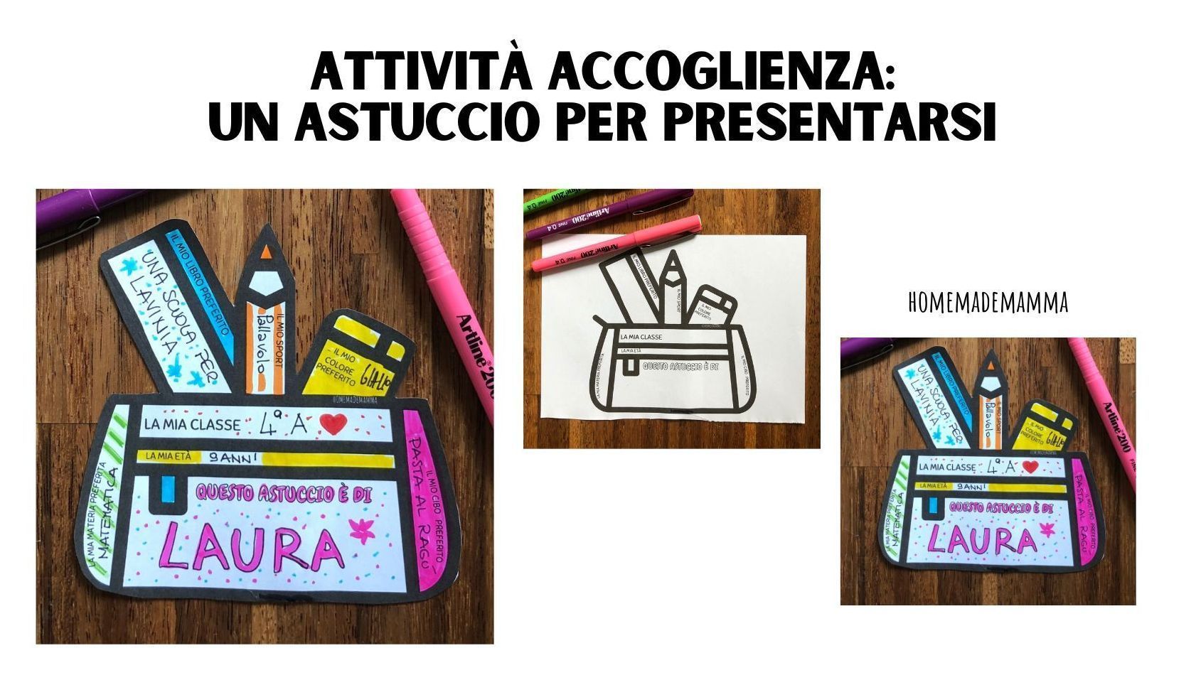 Accoglienza Scuola Primaria: Cosa metto nell'astuccio? - SostegnO 2.0